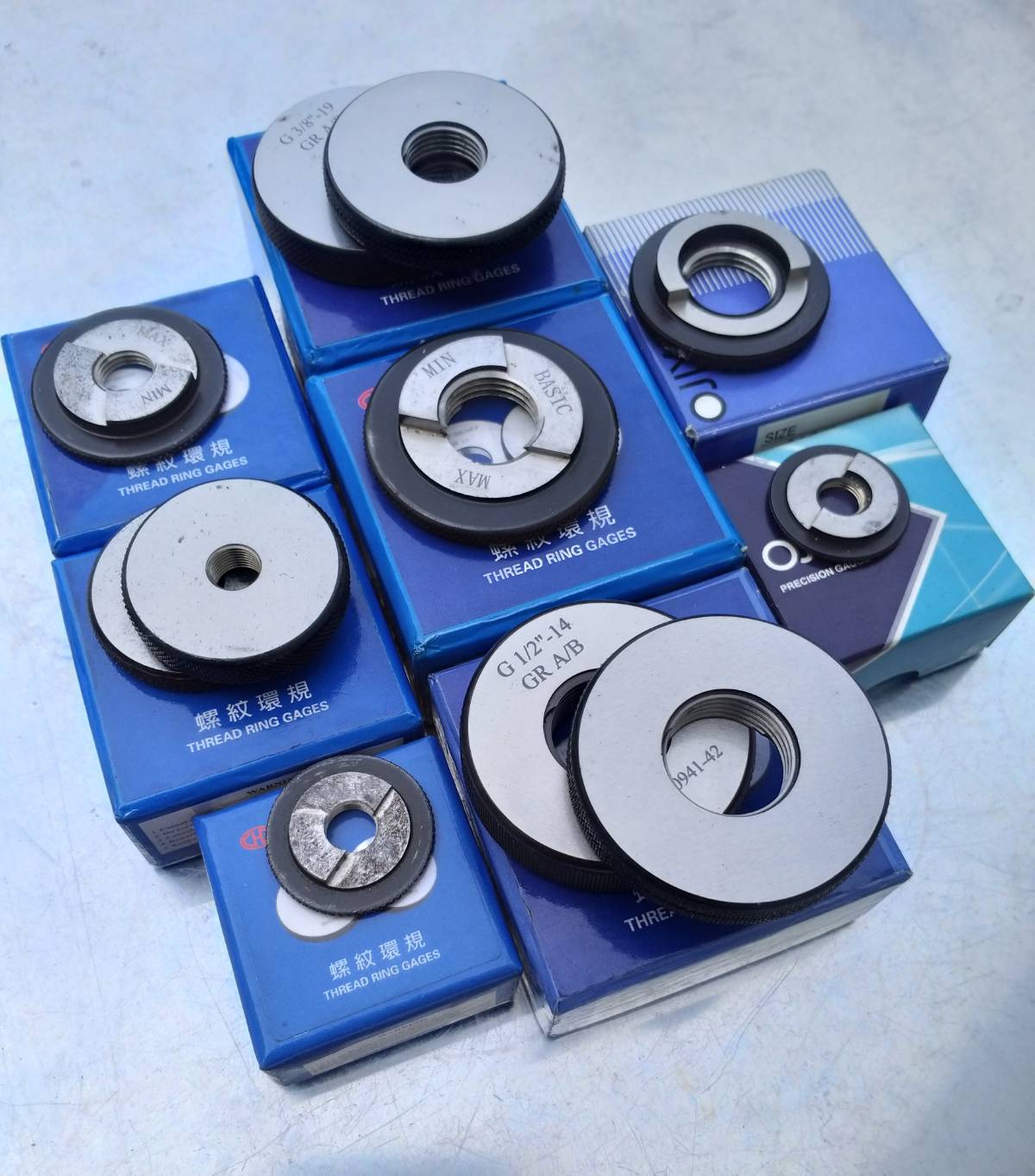 thread gauge for pressure gauge thread